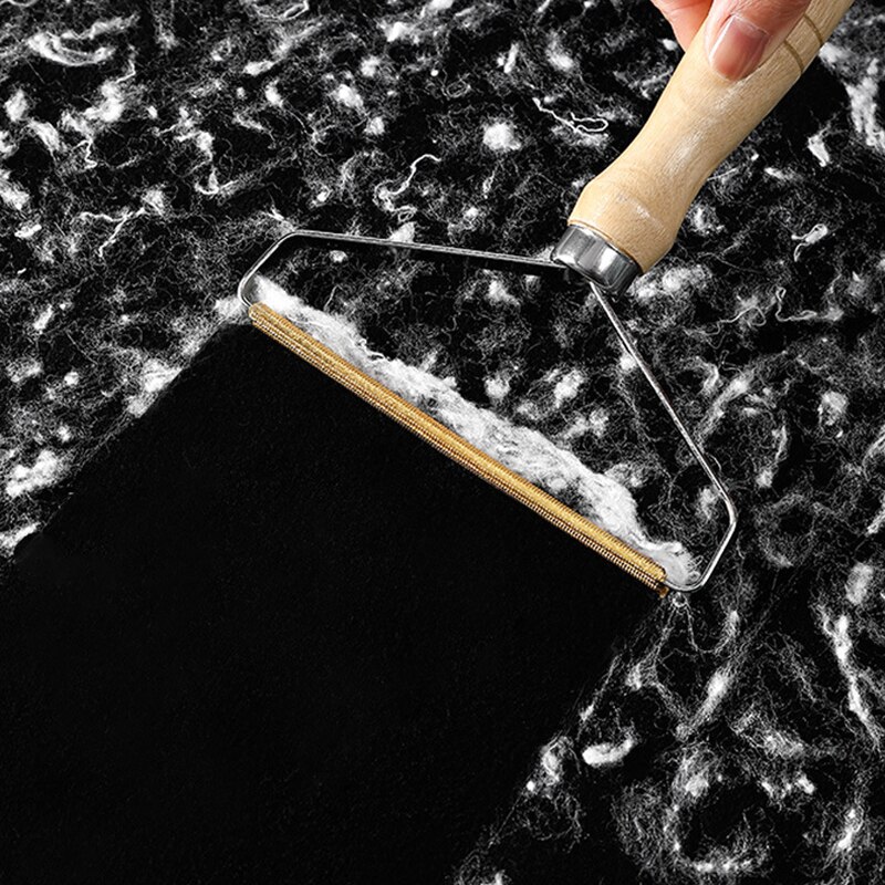 Bærbar fnugfjerner manuel fnug fjernelse af rulle tøj fuzz stof barbermaskine til sweater vævet frakke fnug rulle børste værktøj