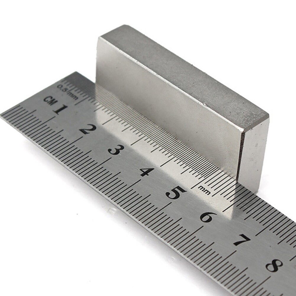 N52 50x25x10mm ímã cuboid super forte terra rara retângulo bloco de neodímio ímã bloco portátil ndfeb magnético materiais