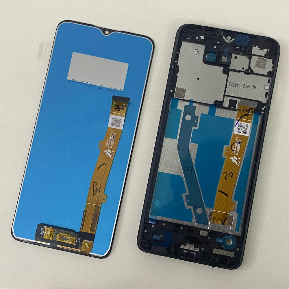 Pantalla Original para TCL 10 SE LCD T766H T766J T766U T776S EEA Digitalizador de pantalla de Panel táctil para TCL 10SE pantalla LCD con marco