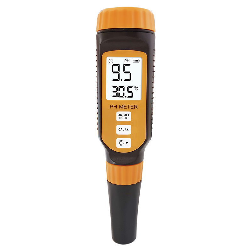 Smart Sensor PH Meter Pen Water Test Tester Acidity Temperature Measurement Alkalinity PH808 PH909 PH838 Precise 0.011: PH909 (0.1PH AAA)