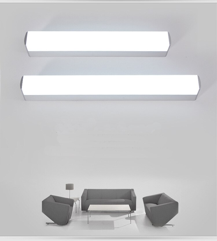 Moderne cosmetische led spiegellamp 12w 16w 22w waterdichte wandlamp badkamerverlichting  ac85-265v aluminium + pc-afdekking
