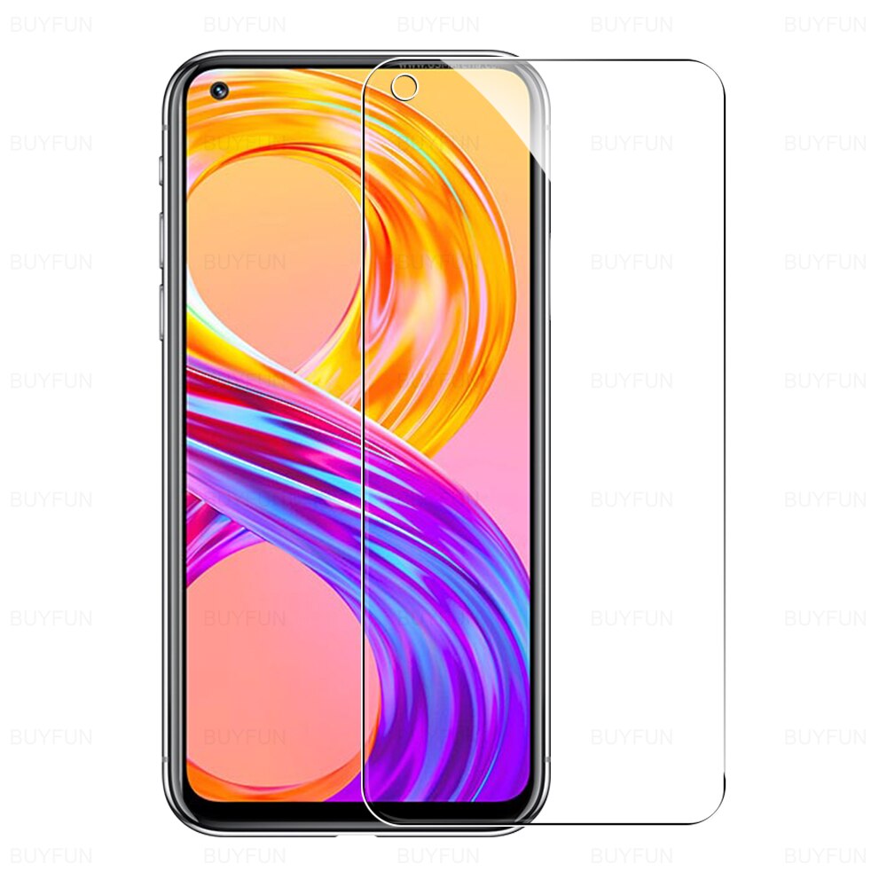 Protector de pantalla de vidrio templado para móvil, película de cobertura completa para Oppo Realme 8 Pro 8i, Realmi 8i 8pro Realmy8 i 8 Pro, 3 piezas