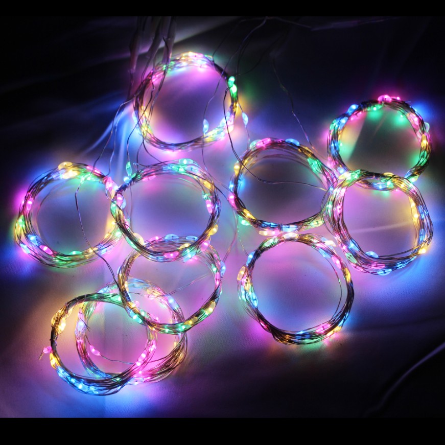 3Mx1M/2M/3M Battery LED String Lights USB Fairy Lights Garland For Year Wedding Party Christmas Home Curtain Decoration: green / 0-5W / Y