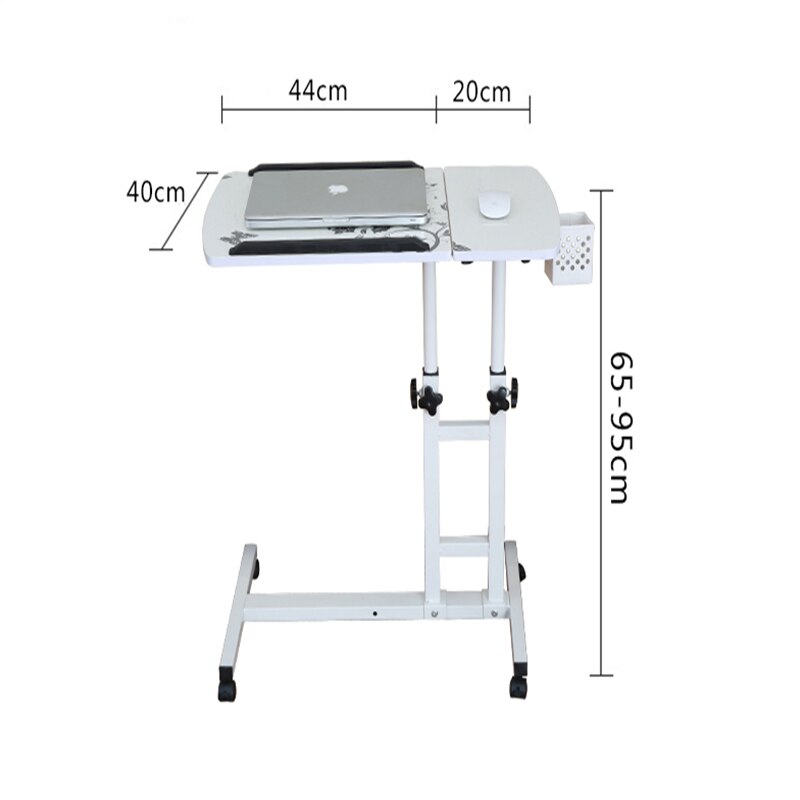 Foldable Computer Table for Bed Portable Rotate Laptop Desk Table Can be Lifted Standing Desk Home Furniture