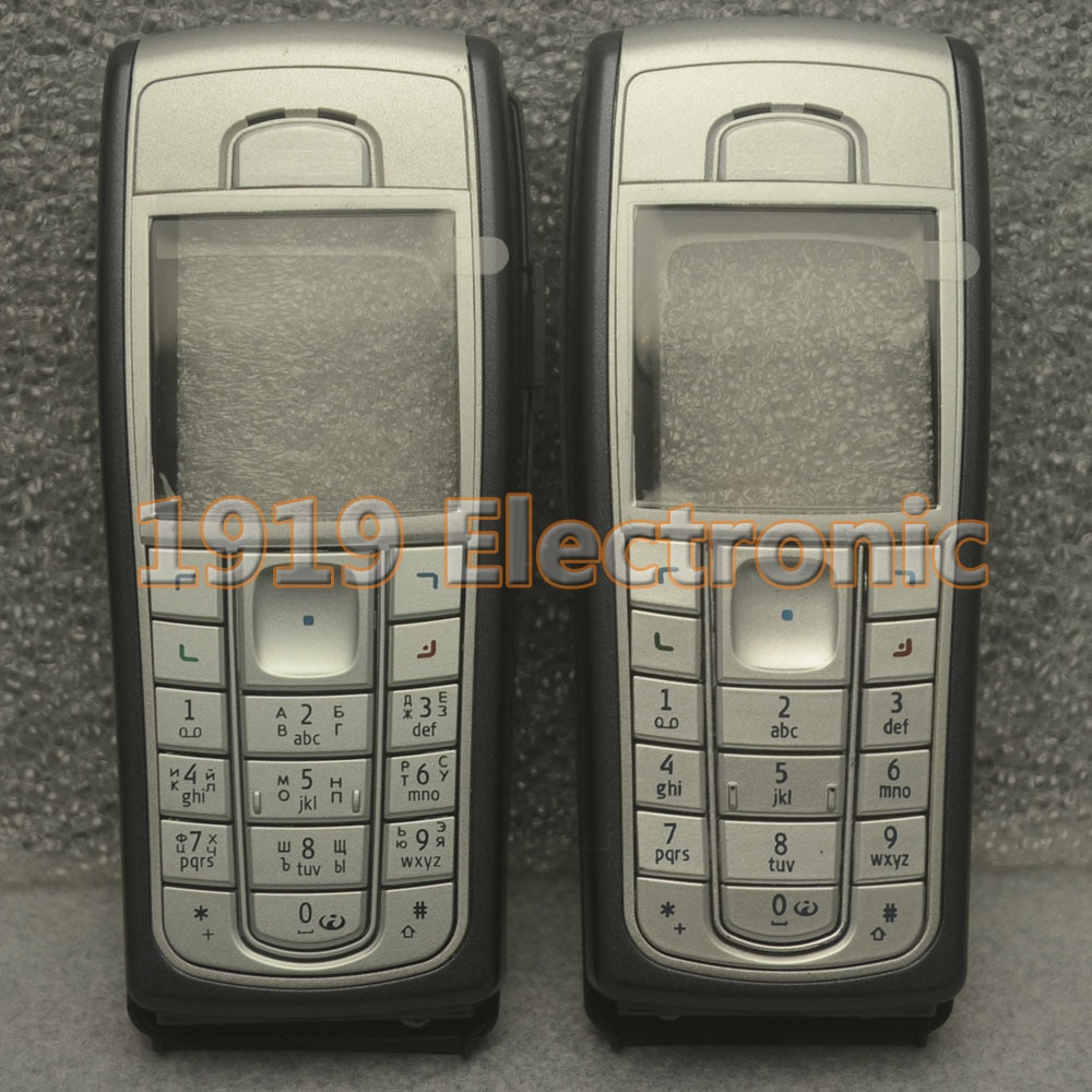 Nueva carcasa para teléfono con teclado Inglés, ruso o hebreo para Nokia 6230 6230I + herramienta
