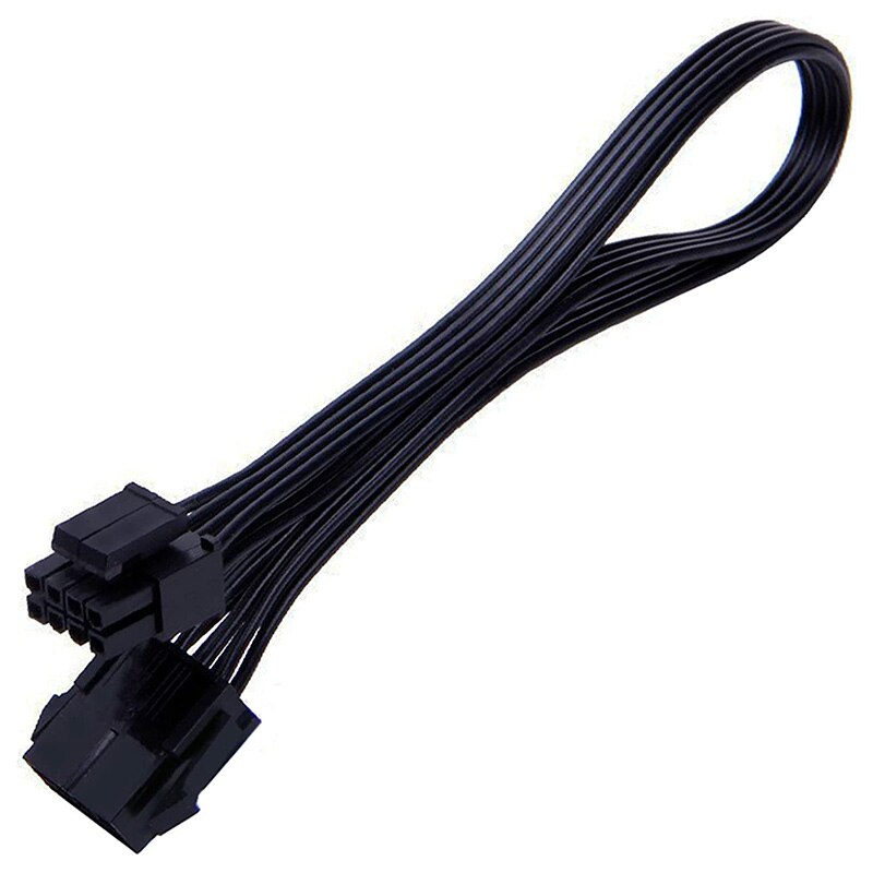 Eps 8 Pin Verlengsnoer, Atx Cpu 8 Pin Female Naar 8(4 + 4) pin Mannelijke Eps Verlengkabel, 12 Inches