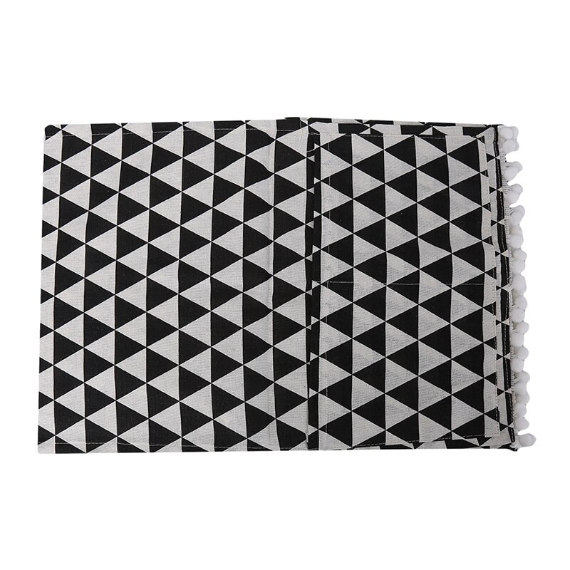 Couverture anti-poussière pour décor | Micro-ondes, capuche pour four à micro-ondes, serviette avec pochette 1 pièce, 30*90CM