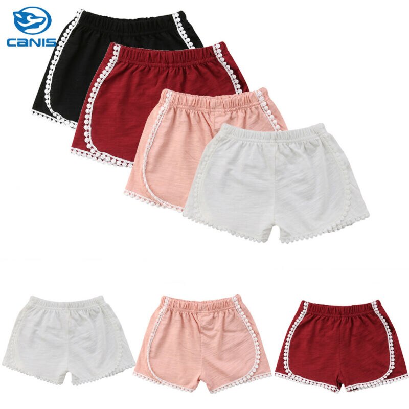 Culottes bouffantes décontractées en coton pour enfants, culottes d'été à la pour bébés garçons et filles