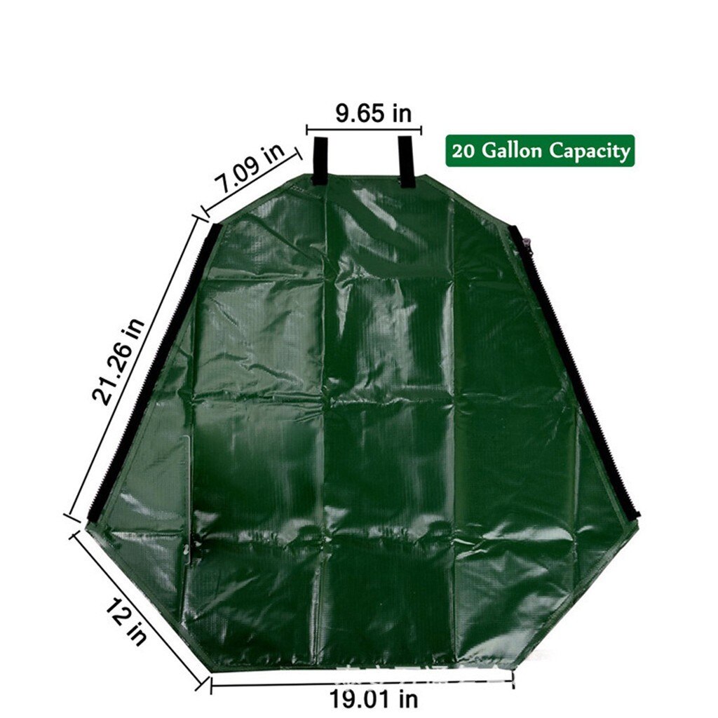 Boom Watering Zak 20 Gallon Slow Release Watering Bag Voor Bomen Dekzeil Pvc Droogte Tassen Voor Tuin Bomen Boom Watering tool