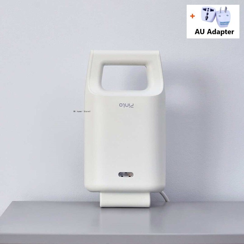 Xiaomi-Mini máquina para hacer sándwiches, tostadora de superficie curvada para el desayuno y la cocina, máquina para freír huevos, 420W: add AU adapter