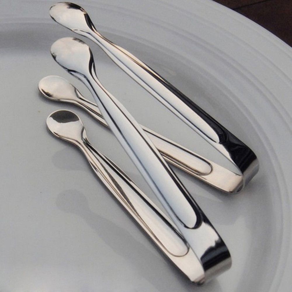 Minipinzas de acero inoxidable pinzas para té herramienta de Buffet de cocina