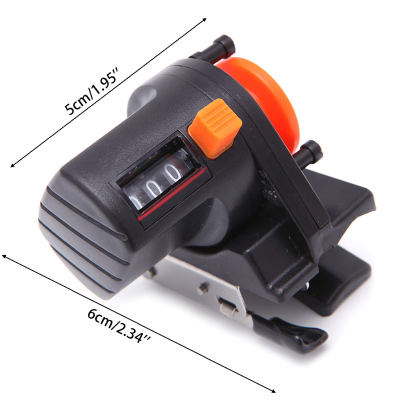 Line Counter Fishing Line Counter 1pc 0-999M Portable Fishing Finder Line Length Depth Gauge Counter Tackle Tool