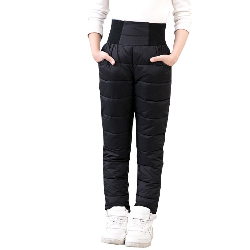 JXYSY hiver enfants pantalons garçons pantalons enfants bas coton pantalons filles enfants épais pantalon bébé enfant en bas âge pantalon