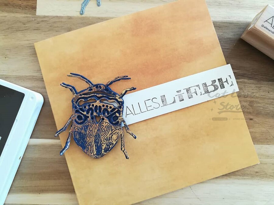 Insect Animal Metal Cutting Dies Scrapbooking Stencil Die Cuts Card Making DIY Decorative Craft Embossing Dies For