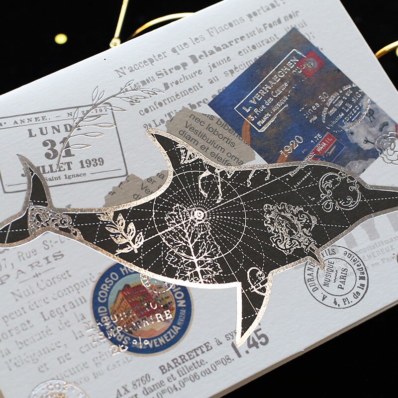 ERAL gold printing greeting card Set of 8 A, Retro greeting card, cards message card, Package US $9.8 Including freight