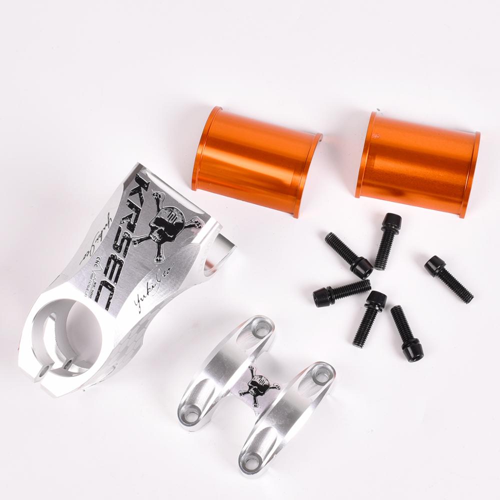 Aluminium Legering Fiets Stuurpen Zwart Rood Racing Cyclus 35mm/31.8mm CNC Stuurpen MTB Mountain Road Stuur stengels Fietsonderdelen