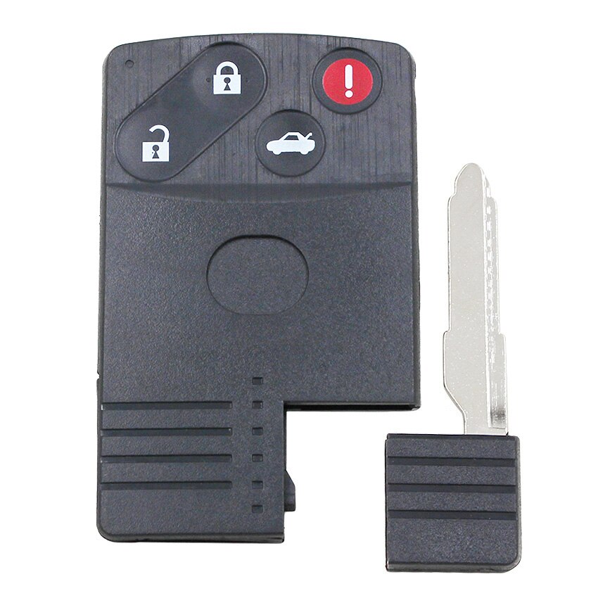Carcasa de llave remota para coche Mazda 5, 6, CX-7, CX-9, RX8, Miata, MX5, con hoja sin cortar, 2/2 + 1/3/3 + 1 botón