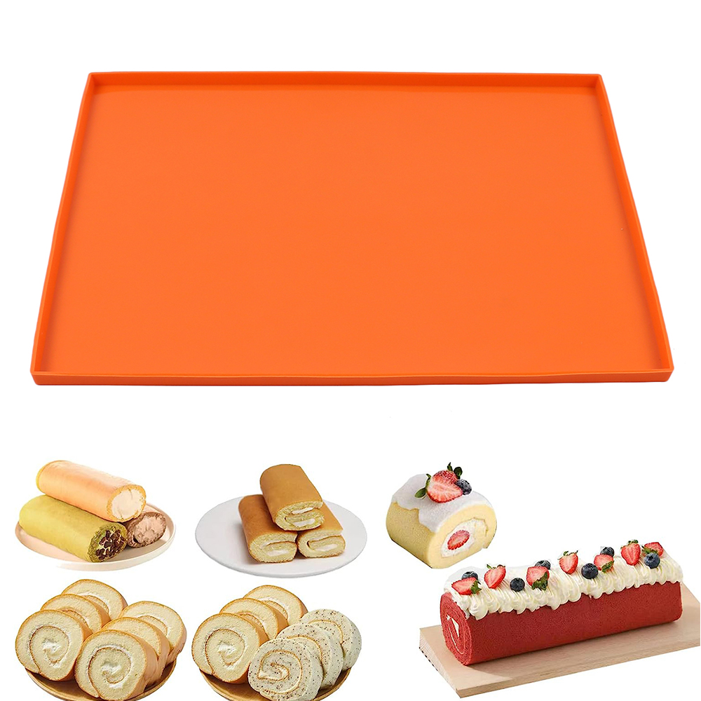 Swiss Roll Siliconen Bakmat Non-Stick Cake Pad Lade Bakvormen Bakken Gebak Tools