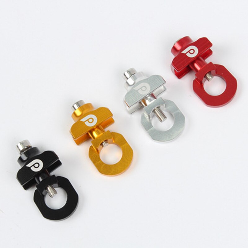 1/2pc Bicycle Chain Adjuster Tensioner Fastener Aluminum Alloy Bolt for BMX Fixie Bike Single Speed Bicycle Bolt Screw Bike Part
