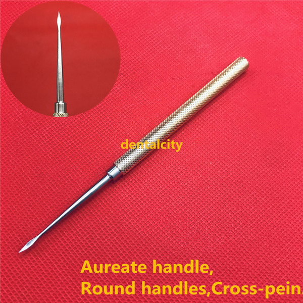 Stainless steel Cosmetic and plastic surgery instruments and tools facelift model completes: 1pcs  Golden