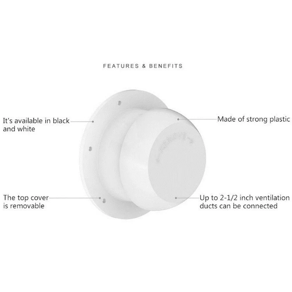 Rv Paddestoel Kop Air Vent Top Gemonteerde Uitlaat Ventilator Ronde Ventilatie Ventilatie Regendop Camper Accessoires Nieuw