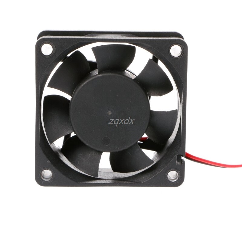 DC 12V 24V 2-Pin Cooler Brushless PC CPU Case Cooling Fan 6025 60mmx60mmx25mm Whosale