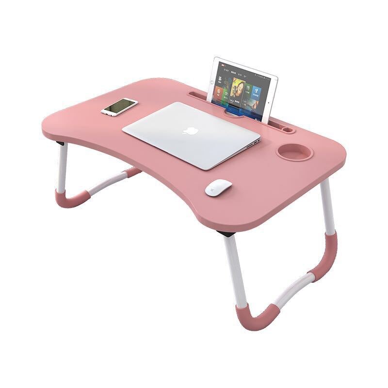 wooden foldable computer folding laptop desk table for beds and sofa