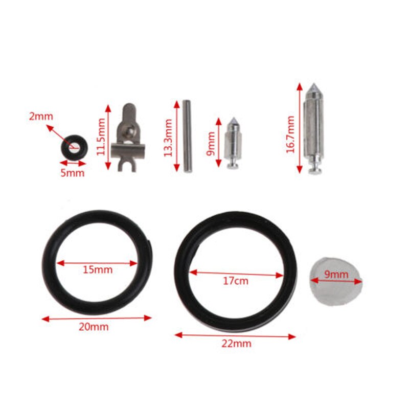 Carburateur Carb Reparatie Rebuild Past Kit Voor Walbro K20-wyl Wyl-240-1 Motor Deel