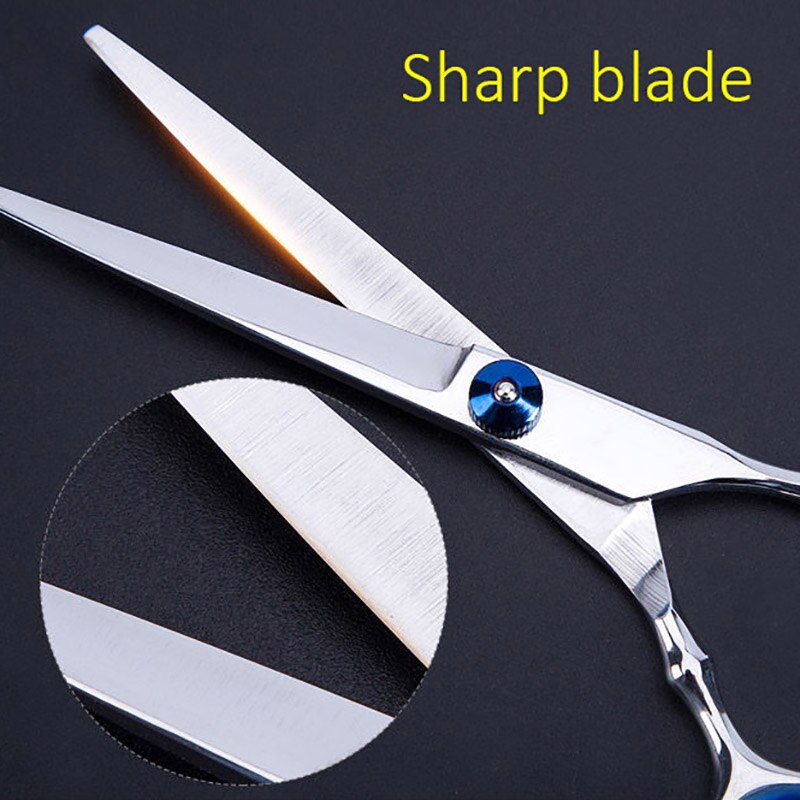 6 in 1 6 inch huisdierschaar, hondenkam, trimmen van haar, roestvrij staal, huisdierkat en hond trimgereedschap