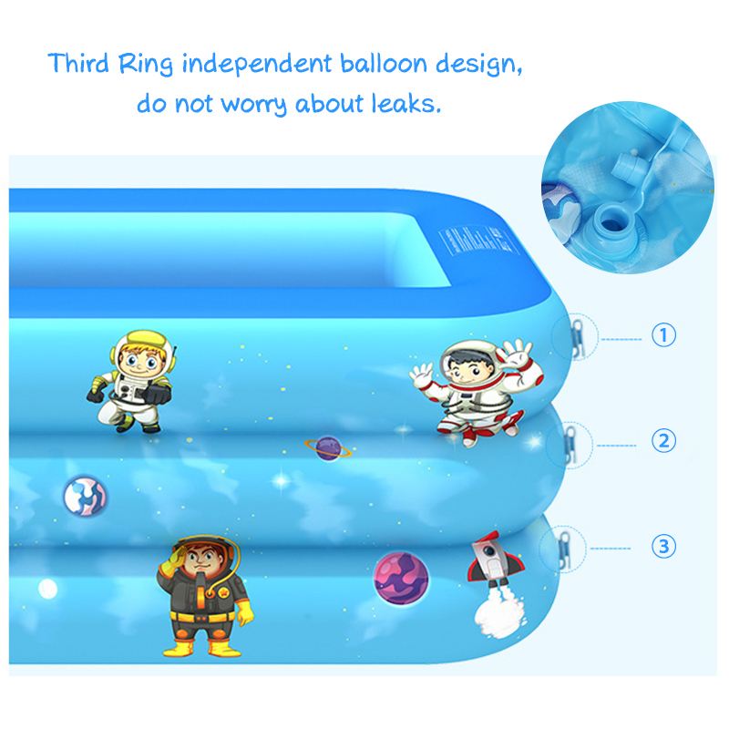 120/130/150/180/210CM para 1-5 personas, gran piscina inflable, portátil, plegable, para niños, baño de bebé, bañera de remos, piscina