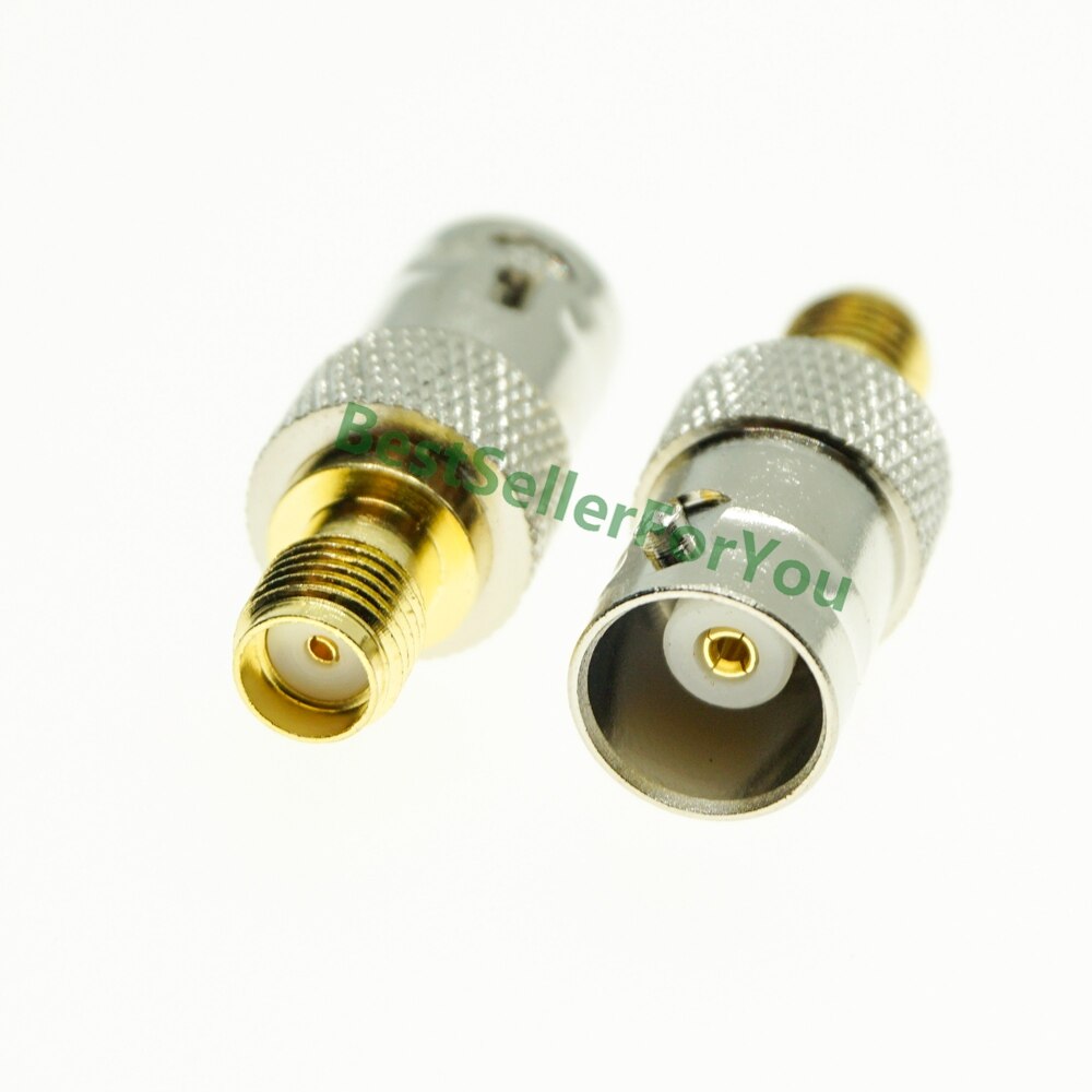 Connector BNC Female To SMA Female Jack Antenna Adapter Copper Connector Converter