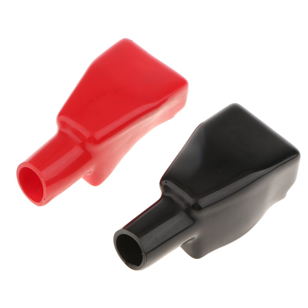 2pcs Universal Protector Covers Plastic Battery Terminal Insulator