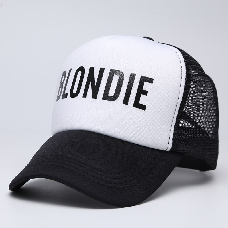 Blondie brownie baseball caps trucker mesh cap kvinder til veninder hendes kasketter bill hip-hop snapback hat gorras