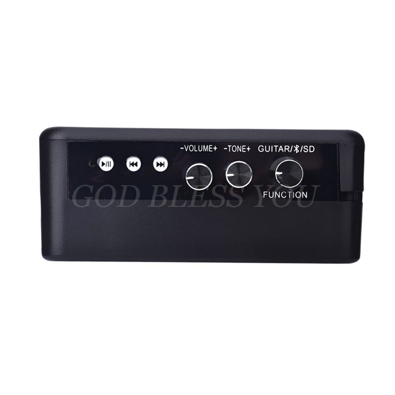 Mini 5W 9V Battery Rechargeable Portable Electric Guitar Bass Amp Amplifier Speaker with bluetooth