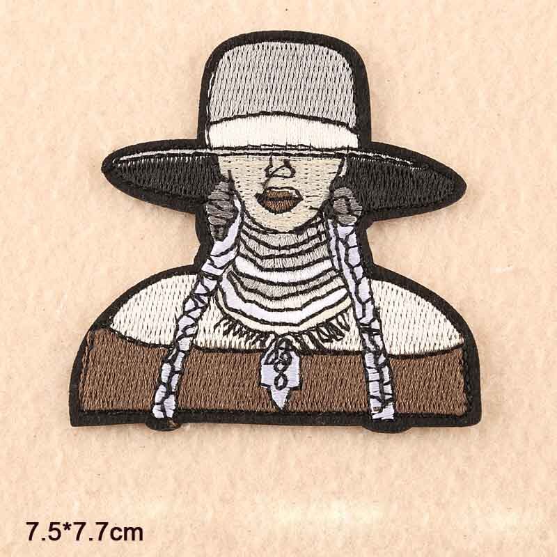 Shark Papegaai Kreeft Ijzer Op Geborduurde Kleding Patches Voor Kleding Stickers Kledingstuk: Gun Metal