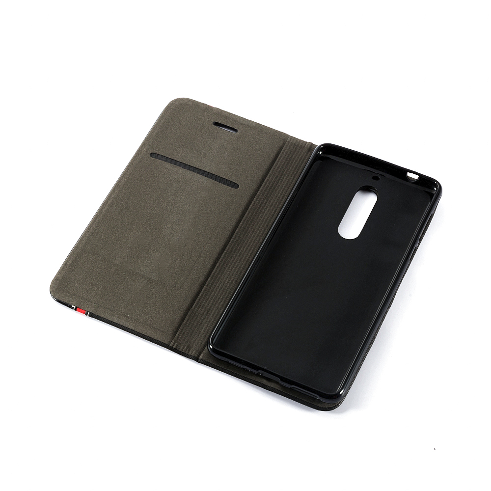 Pu Lederen Telefoon Geval Voor Nokia 5 Flip Case Voor Nokia 5.1 Business Case Voor Nokia 5.1 Plus Zachte Tpu silicone Cover