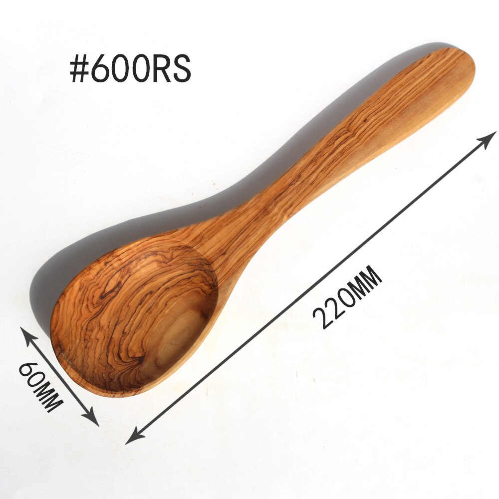 Olijf Houten Gebruiksvoorwerp kitchenwares houten hand gemaakt Spatel en Lepel # 600R