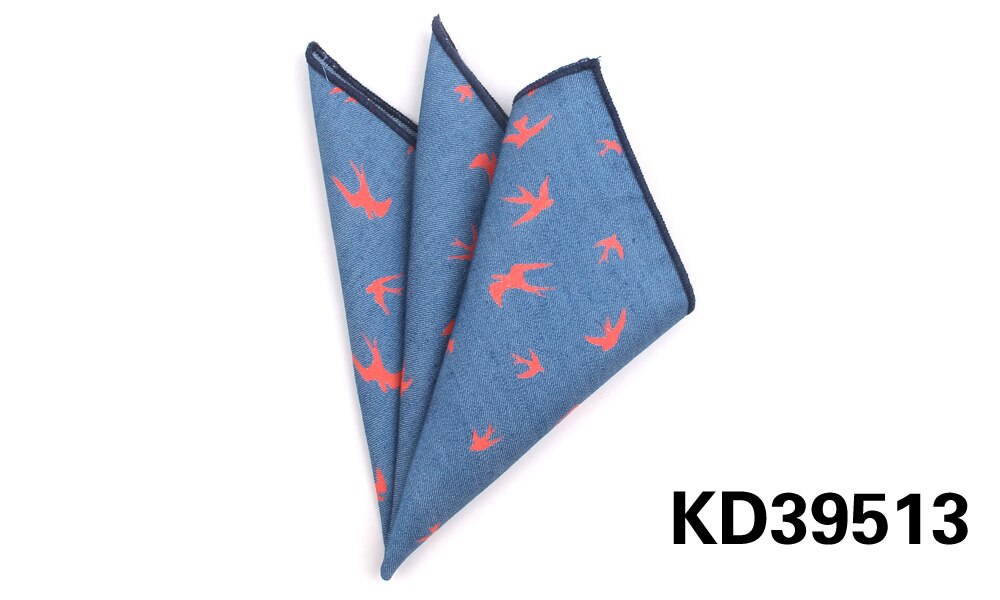 Kostym jeans ficka fyrkantig för män kvinnor denim bröst handduk näsduk herrar näsduk herr kostym näsduk prickar ficka handduk: Kd39513