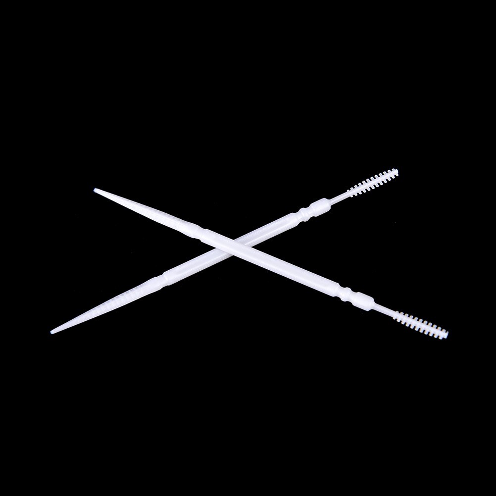 300 st / mycket plast 2- vägs tandpetare tänder renare munvård bar servis dekorativ