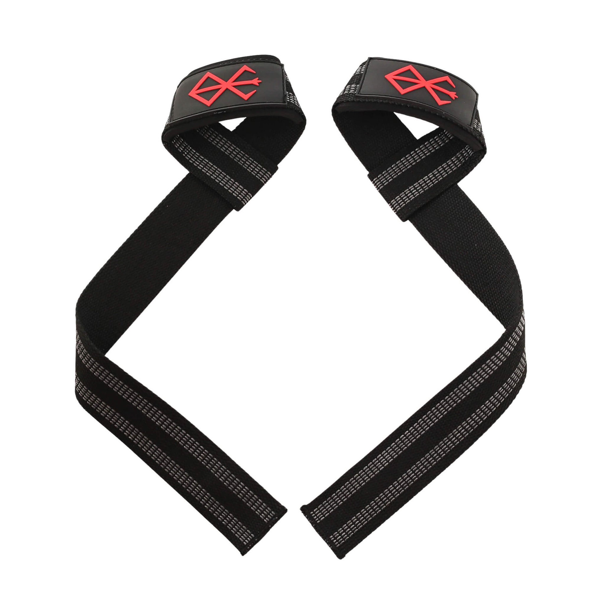 1 Paar Handgelenkbandagen, rutschfest, Fitness, Handgelenkstütze, Fitnessstudio, Krafttraining, Kreuzheben, Riemen, Klimmzug, Gewichtheben, Handband: Black