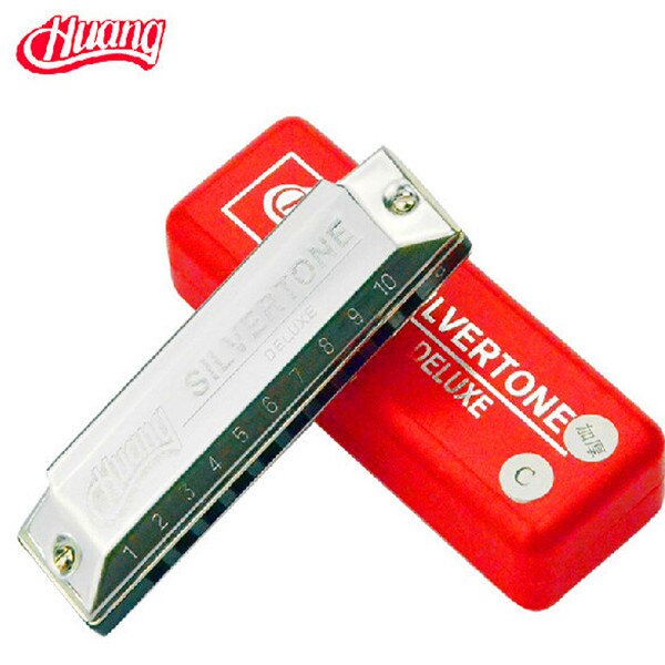 Huang Harmonica 10 Hole Blues Harmonica Huang 103 Diatone Key of C Armonica Harp Musica Instrumento Huang Harmonica