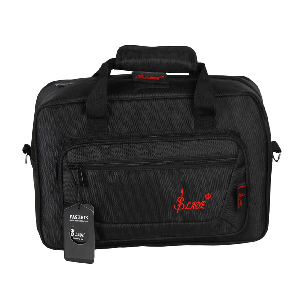 Mochila de transporte suave Universal para clarinete Oboe, acolchado de esponja con correa para el hombro, accesorios de instrumentos de viento de madera