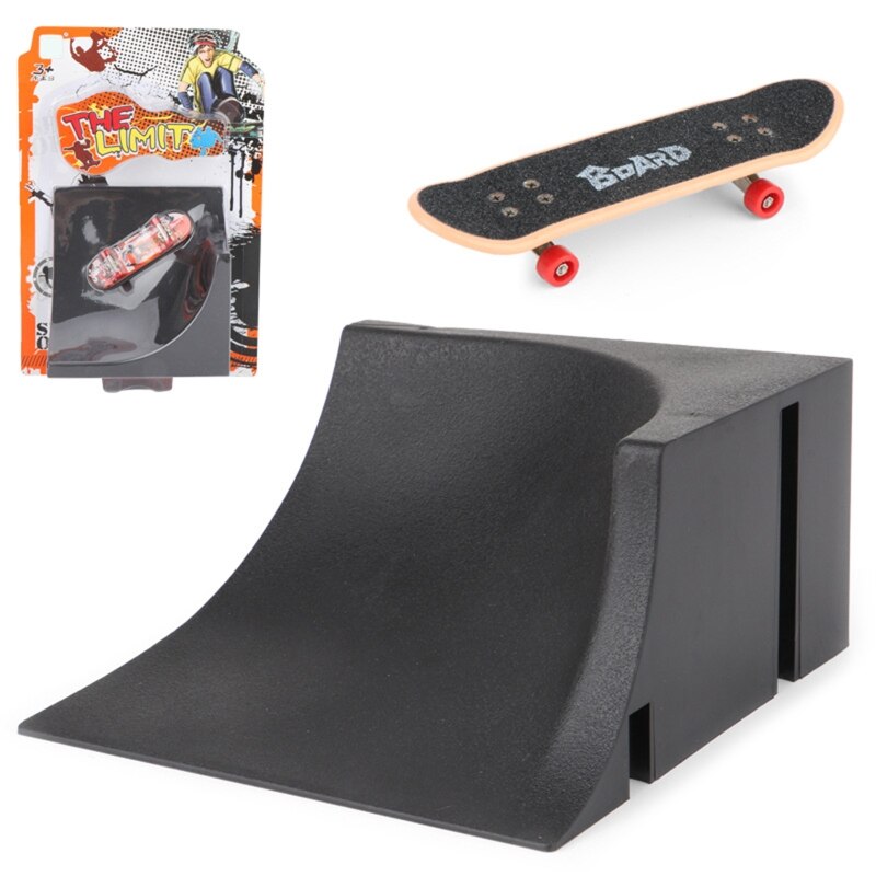 Fingerboard Rail Park Stair Kit Stairs Mini Skateboards for Kids Skateboard Game: F