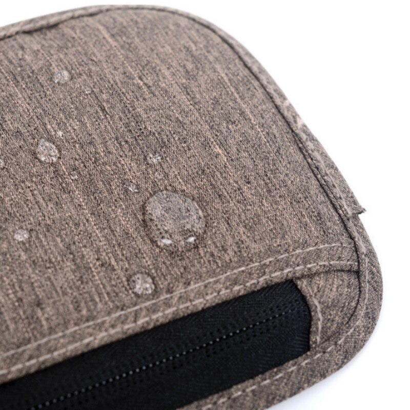 Travel Hanging Passport Bag Women Men Multifunction Waterproof Passport ID Holder Protective Cover