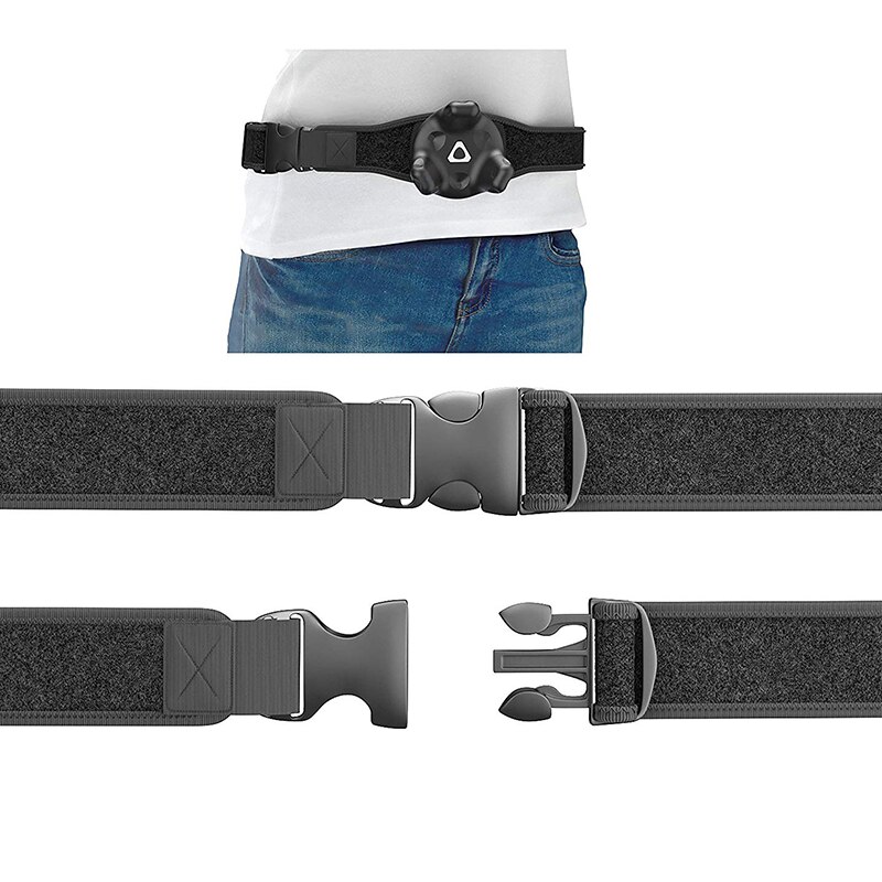 VR Tracker Belt for HTC Vive - Adjustable Waist Strap for Virtual Reality System Trackers