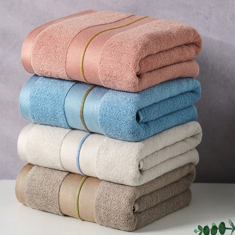 Home Hotel Bath Towels for Adults Cotton Large Luxury Absorbent Shower Towels Bathroom Washcloth Face Care Bathtowel Comfortable