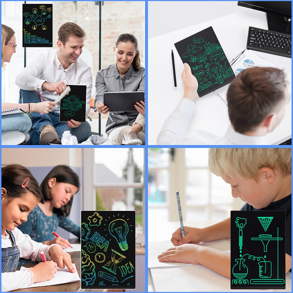 11.5/9.5Inch Ultrathin Drawing Board Full LCD Screen Writing Tablet Digital Graphic Electronic Handwriting Pad for Work and Home