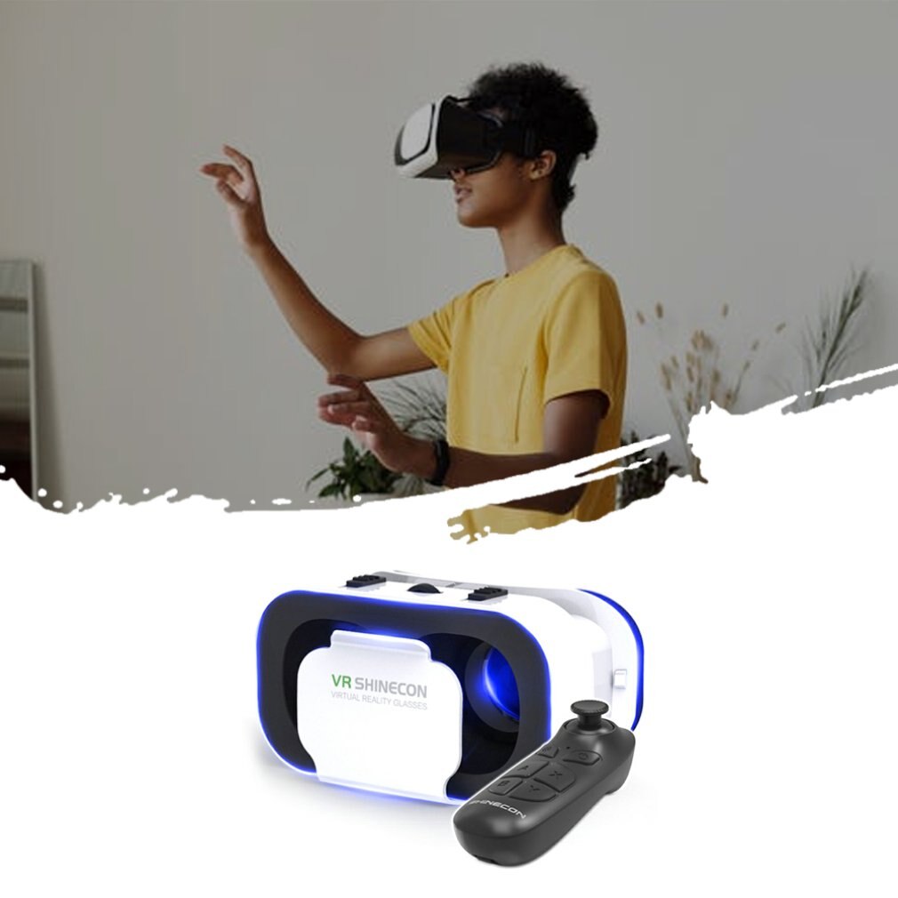 Virtual Reality Mini Glazen 3D Bril Virtual Reality Bril Headset En Handvat Voor Google Kartonnen Smart Supply