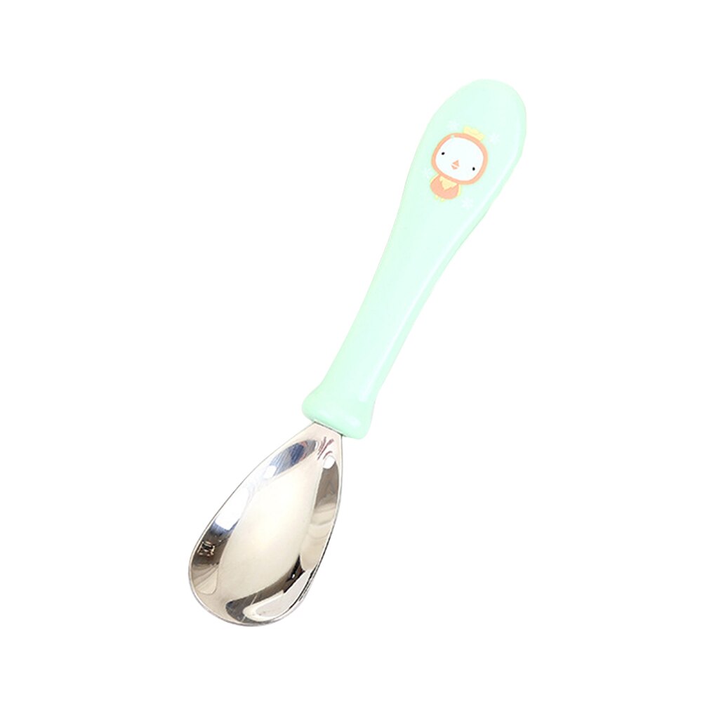 2pcs/lot Baby Feeding Spoon Fork Set 304 Stainless Steel Toddler Infant Tableware Flatware Kids Cutlery accessories