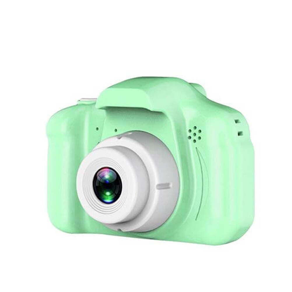 Digitale kindercamera hd foto video multifunctionele camera educatief speelgoed ondersteuning meerdere talen geheugenkaart  nc99: Groente